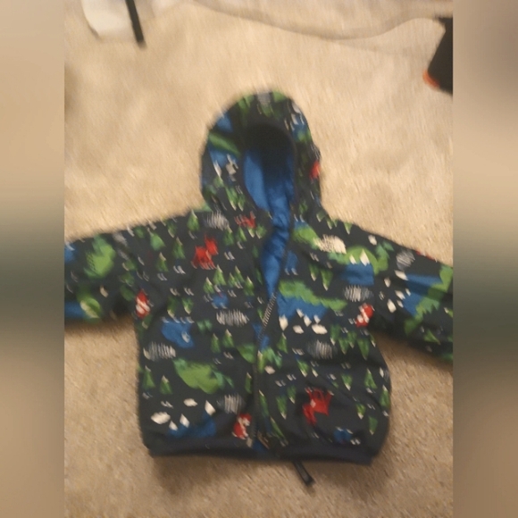 The North face Jacket - KIDS/ Toddler Reversible Perrito Sz 6-12 Months - Picture 7 of 8